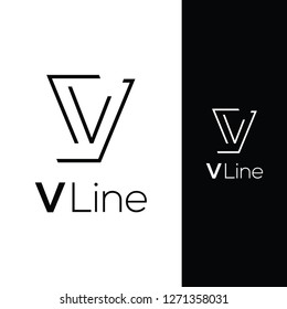 Simple logo initial V inspiration