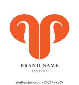 Simple Logo isolated. Usable for Business and Branding Logos. Flat Vector Logo Design Template Element. Classic Minimal Designs. Modern Vector Illustration.
