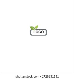 simple logo leaf for bussiness