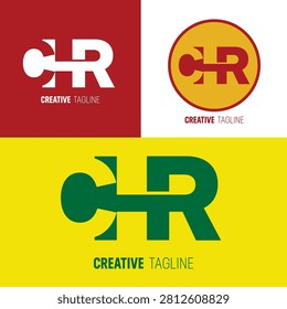 Simple Logo Letter CHR suitable for brand or company
