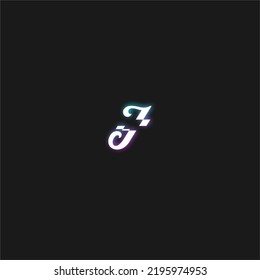 a simple logo of the letter j