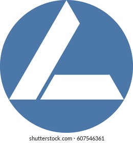 Simple logo of letter L for business