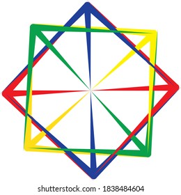 diseño sencillo de la línea de logotipo diseño simple logotipo abstracto símbolo sine