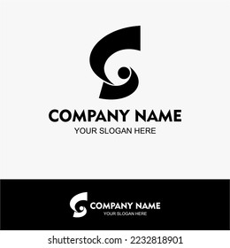 Simple logo with loop or vortex concept for your company. shaped like the letter G. illuminati circle which is like a vortex with a focus on the goal to be achieved. 