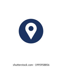 einfache Logo-minimalistische Kreisadresse