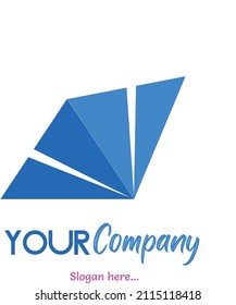 Un sencillo logotipo con un concepto moderno que representa el espíritu y el lema de su empresa o negocio. Hecho con precisión y fácil de ajustar.