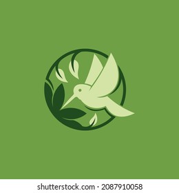 logotipo simple ilustración del vector de la flor natural para el logotipo o icono de negocios