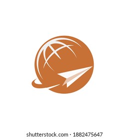 Simple logo for overseas travel business