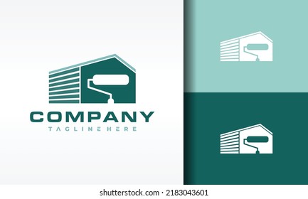 Simple Logo Paint Brush Store