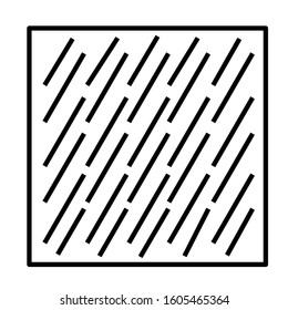 simple logo rain sign vector