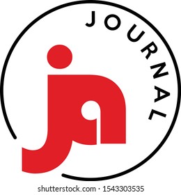 The simple logo as a red and black journal symbol is a special character