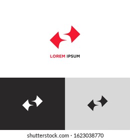 Simple Logo S. Modern Design. Vector Illustration