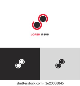 Simple Logo S. Modern Design. Vector Illustration