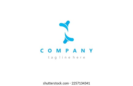 Simple logo shaped Person stepping and symbol of love above and below. very suitable for brand identity