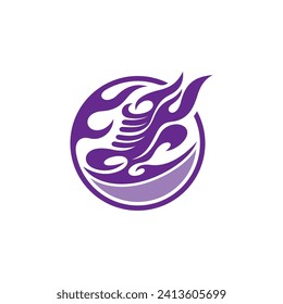einfaches Logo des Schuhladens