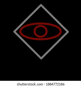 Simple logo. Silver box, red eye shape illustration.
Location Dieng, Wonosobo, Central Java, Indonesia