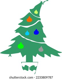 A simple logo, suitable for christmas decoration
