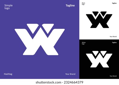 un logotipo sencillo es adecuado para una marca de identidad corporativa moderna a largo plazo.
