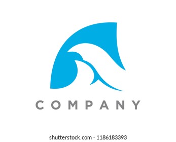 simple logo surfing.