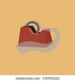 Un logotipo simple de una cinta
