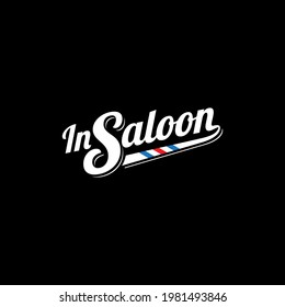 Simple logo template for barber shops.
