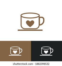simple logo template for a coffee shop