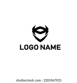 simple logo template for game company