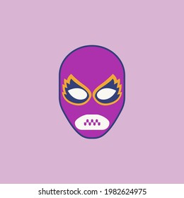 Simple logo template with a mask.