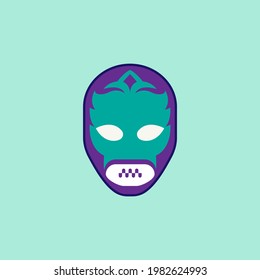 Simple logo template with a mask.