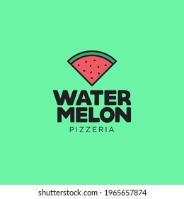 Simple logo template for a pizzeria.