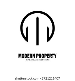 Un logotipo simple que es adecuado para un logotipo de negocios