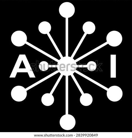Simple logo themed around artificial intelligence (AI) – Part 2