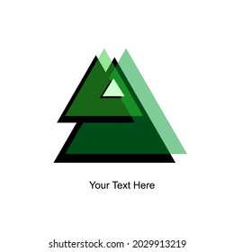 Simple logo using Triangle combine