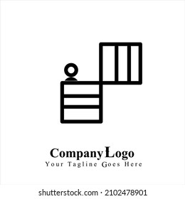 Simple logo vector for an industrial company.
