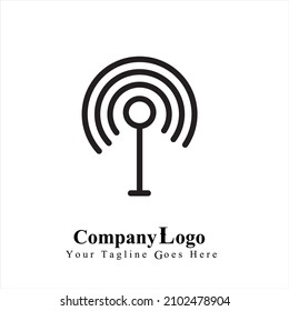 Simple logo vector for an industrial company.