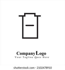 Simple logo vector for an industrial company.