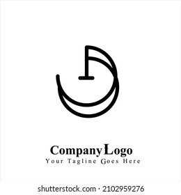 Einfache Logo-Vektorgrafik für ein Industrieunternehmen auf der ganzen Welt.