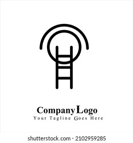 Simple logo vector for an industrial company around the world.