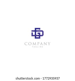 simple logo vector monoline graphics. It is suitable for corporate, business and financial brands, etc.