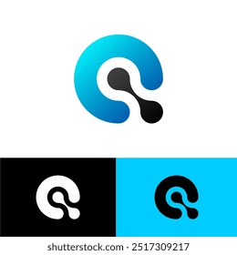 Vetor de logotipo simples para referência