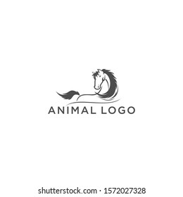 simple logo vector template black