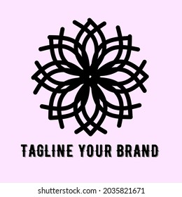 A simple logo vector that is suitable for use as a brand and company logo