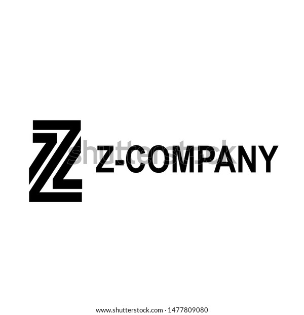 Simple Logo Vector Z Company Name Stock Vector (Royalty Free) 1477809080 Shutterstock