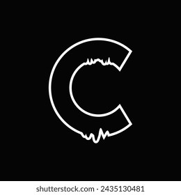 A simple logo from the words Cool, Cool Logo, Logo C.