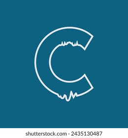 A simple logo from the words Cool, Cool Logo, Logo C.
