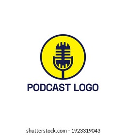 logotipo simple para su podcast