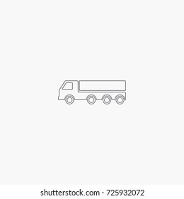 simple lorry icon