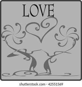A simple love card.