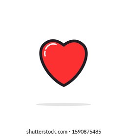 simple love design icons  for your web site design, logo, app, UI, vector illustration