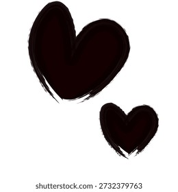 Simple love heart mark logo with timeless design suitable for various branding purposes.
